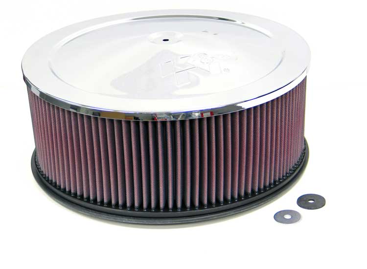 K&N 60-1245 Round Air Filter Assembly - Truck Part Superstore