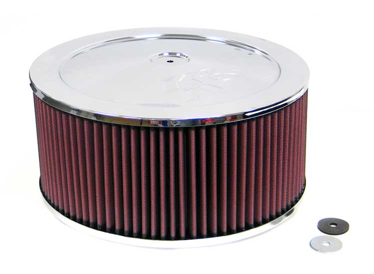 K&N 60-1250 Round Air Filter Assembly - Truck Part Superstore