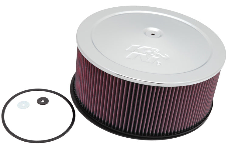 K&N 60-1255 Round Air Filter Assembly - Truck Part Superstore