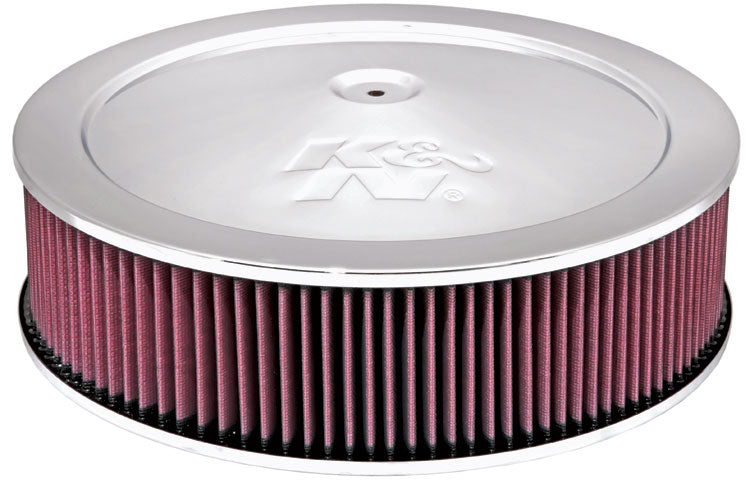 K&N 60-1290 Round Air Filter Assembly - Truck Part Superstore