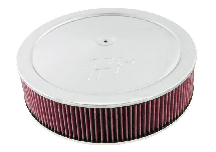 K&N 60-1641 Round Air Filter Assembly - Truck Part Superstore