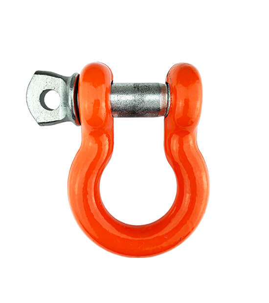 Mile Marker 60-50158 Winch Shackle 5/8 Inch 3.2 Ton Capcity Orange Mile Marker - Truck Part Superstore