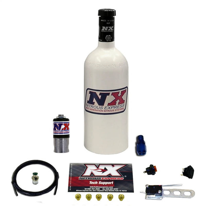 Nitrous Express 60000 INCOGNITO NITROUS SYSTEM. DRY NITROUS SYSTEM 1.4LB. BOTTLE - Truck Part Superstore