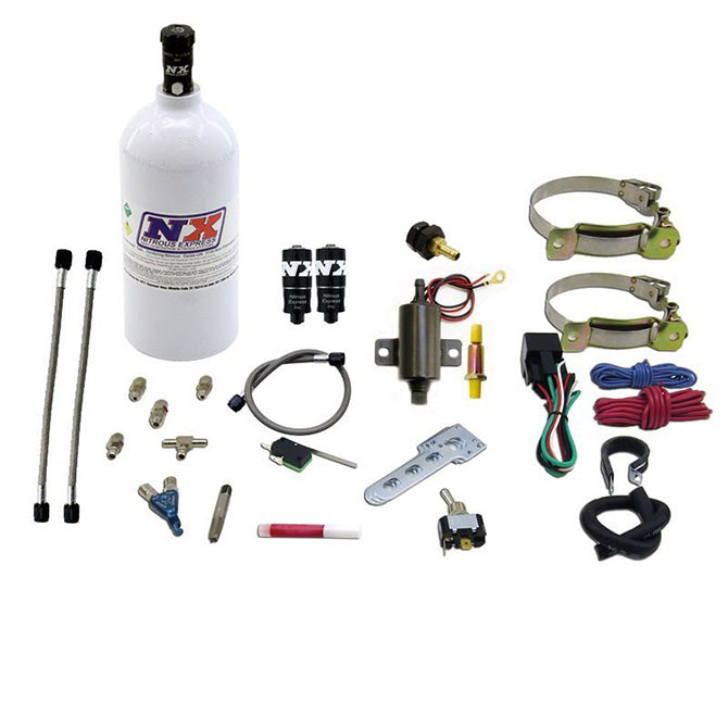 Nitrous Express 60011P SINGLE CYLINDER PIRANHA SYSTEM; 2.5 LB - Truck Part Superstore