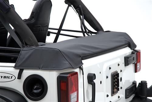 Smittybilt 600135 Soft Top Storage Boot 07-18 Wrangler JK 2 DR Black Diamond Smittybilt - Truck Part Superstore