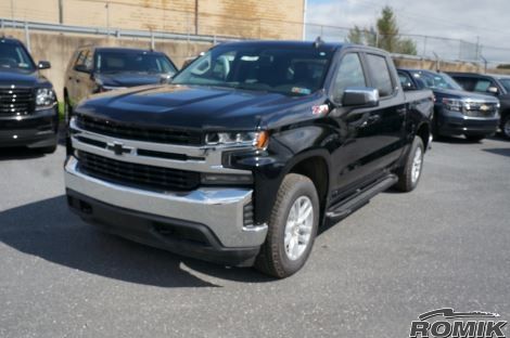 Romik 60033419 2019-Present Chevrolet Silverado Extended Cab Running Boards RAL-TB Side Steps Black Romik - Truck Part Superstore