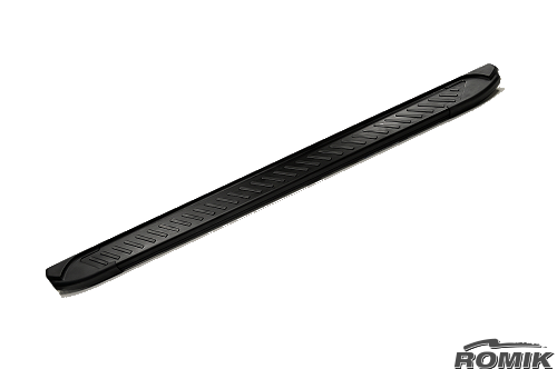 Romik 60033419 2019-Present Chevrolet Silverado Extended Cab Running Boards RAL-TB Side Steps Black Romik - Truck Part Superstore