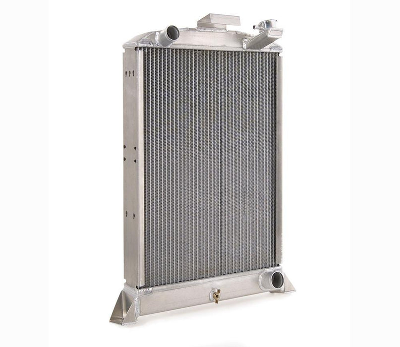 Be Cool 60034 Downflow Radiator Factory-Fit Natural Finish for 33-34 Ford Passenger w/Std Trans Driver Upper Hose Be Cool Radiator - Truck Part Superstore