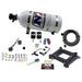 Nitrous Express 60040-10 4150 Gemini STAGE 6 (50-100-150-200-250-300HP) WITH 10LB BOTTLE. - Truck Part Superstore