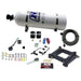 Nitrous Express 60040-15 4150 Gemini STAGE 6 (50-100-150-200-250-300HP) WITH 15LB BOTTLE. - Truck Part Superstore