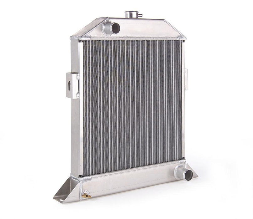 Be Cool 60040 Downflow Radiator Factory-Fit Natural Finish for 41-48 Ford Passenger 41-48 Mercury Passenger w/Std Trans Be Cool Radiator - Truck Part Superstore