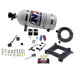 Nitrous Express 60045-10 4150 Gemini STAGE 6 ALCOHOL (50-100-150-200-250-300HP) WITH 10LB BOTTLE - Truck Part Superstore