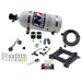 Nitrous Express 60045-10 4150 Gemini STAGE 6 ALCOHOL (50-100-150-200-250-300HP) WITH 10LB BOTTLE - Truck Part Superstore