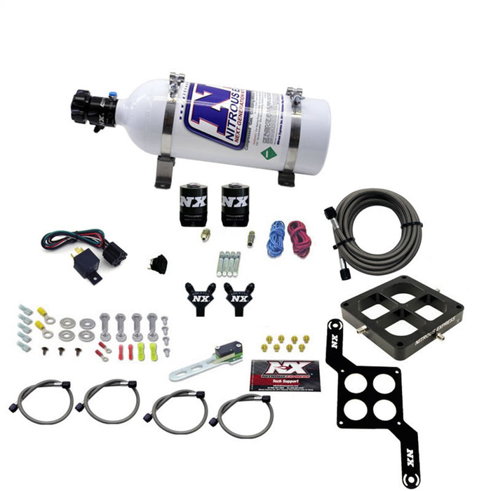 Nitrous Express 60047-05 DOMINATOR BILLET CROSSBAR STAGE 6 (50-100-150-200-250-300HP) WITH 5LB BOTTLE. - Truck Part Superstore