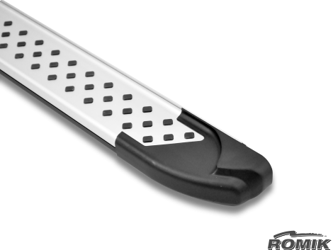 Romik 60053418 Terrain Running Boards 18-22 GMC Terrain Silver RAL Series Romik - Truck Part Superstore