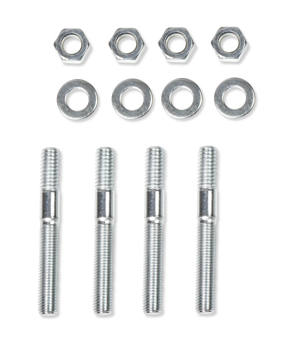 Mr Gasket 6006 Aluminum Carburetor Spacer Kit; 1 in. Ported; Race Only; - Truck Part Superstore