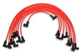 Mallory 600 Pro Wire Set; 8mm Red Silicone Jacket; Black Plug Boots; - Truck Part Superstore