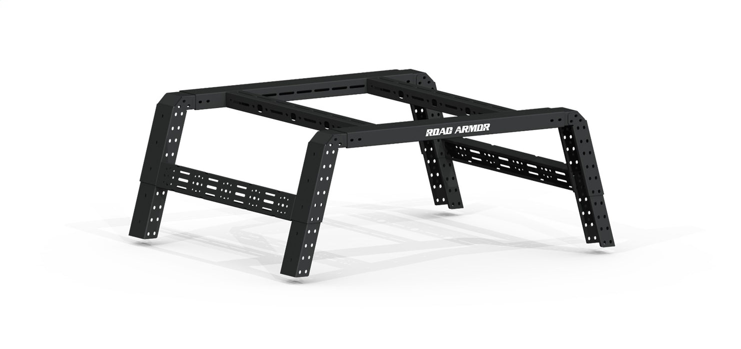 Road Armor 515BRS52B TRECK Bed Rack System; 5 Ft.; Adjustable; Bracket Kit Included;Texture Black; - Truck Part Superstore