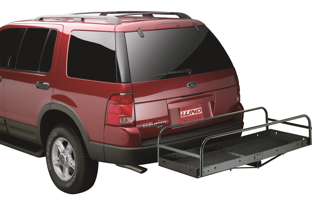 Lund 601008 Cargo Side Bar Attachment; For Use w/ 20 in. x 60 in. Non Folding Steel Carrier; - Truck Part Superstore