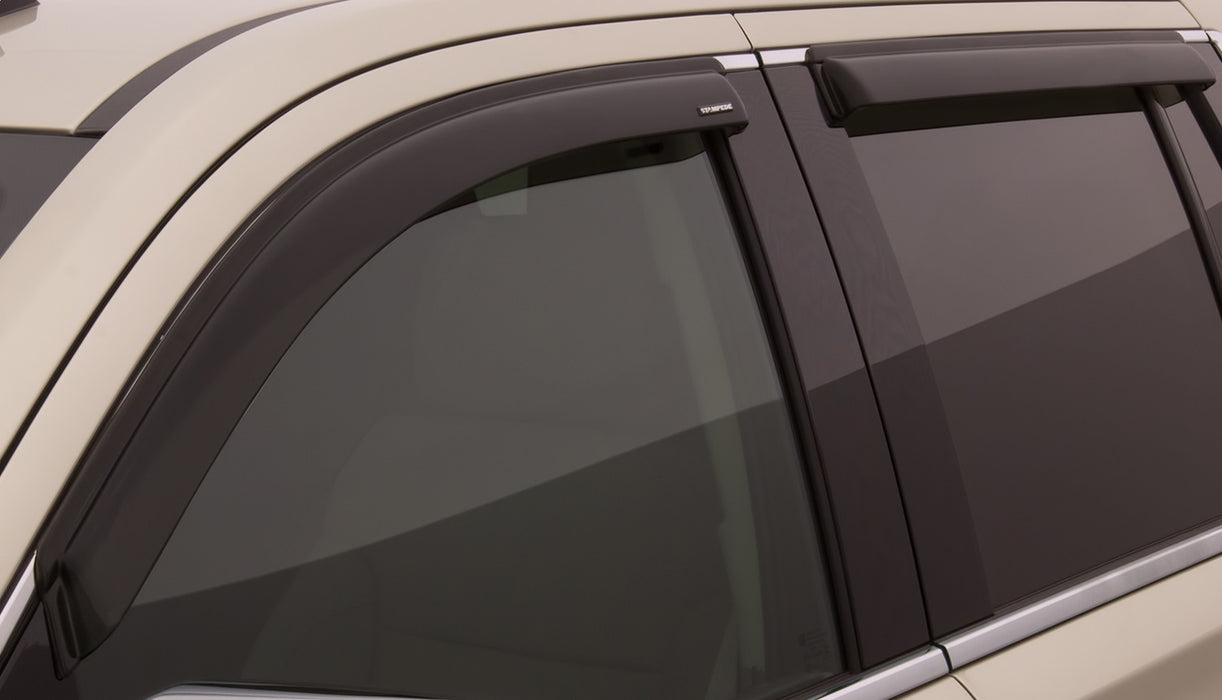 Stampede 60115-2 Tape-Onz™ Sidewind Deflector 4 pc.; Smoke; - Truck Part Superstore