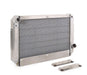 Be Cool 60155 Radiator Factory-Fit Natural Finish for 40-42 Willys w/Std Trans Passenger Water Pump Outlet 28 Inch W Be Cool Radiator - Truck Part Superstore