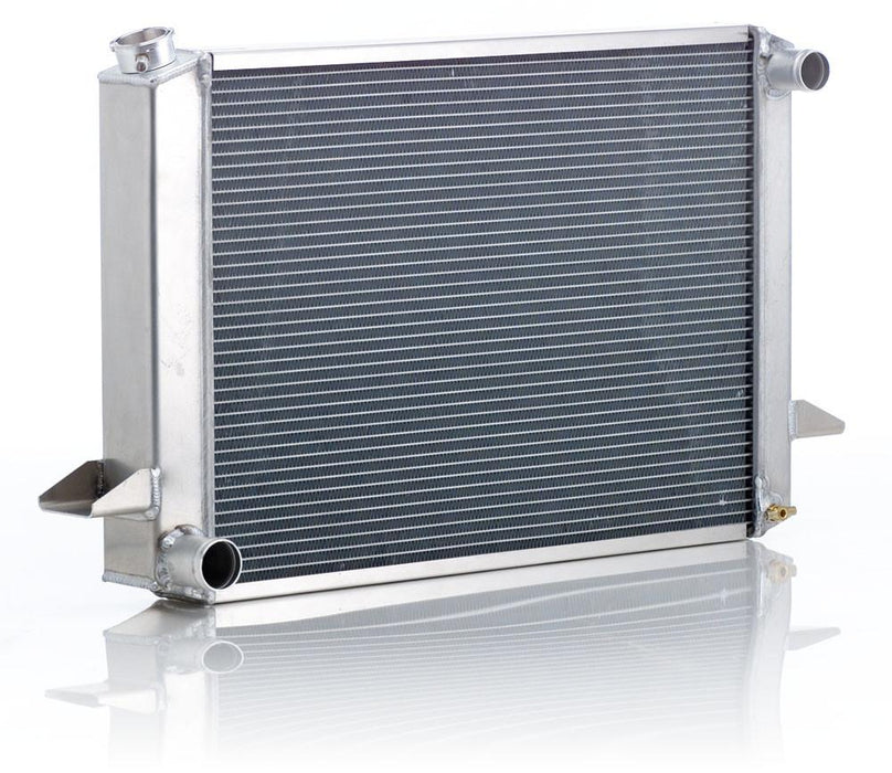 Be Cool 60170 Radiator Factory-Fit Natural Finish for 64-70 Dodge B-Body w/Std Trans Driver Water Pump Outlet 29 Inch Be Cool Radiator - Truck Part Superstore