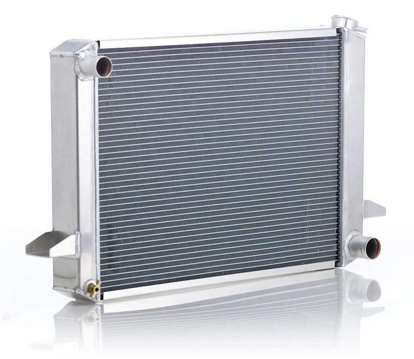 Be Cool 60171 Radiator Factory-Fit Natural Finish for 64-70 Dodge B-Body w/Std Trans Passenger Water Pump Outlet 29 Inch Be Cool Radiator - Truck Part Superstore