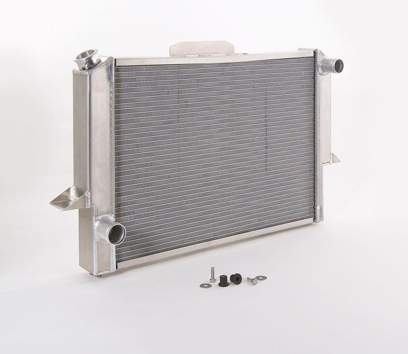 Be Cool 60174 Radiator Factory-Fit Natural Finish for 64-76 Dodge A-Body w/Std Trans Driver Water Pump Outlet 30 Inch Be Cool Radiator - Truck Part Superstore