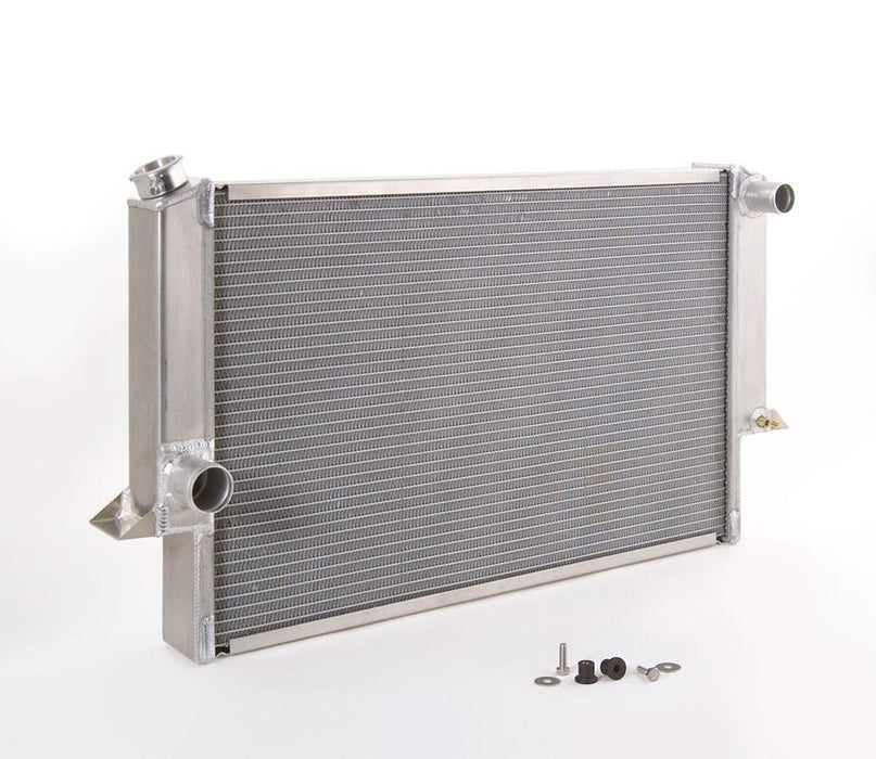 Be Cool 60176 Radiator Factory-Fit Natural Finish for 70-74 Dodge E-Body w/Std Trans Driver Water Pump Outlet 33 Inch Be Cool Radiator - Truck Part Superstore