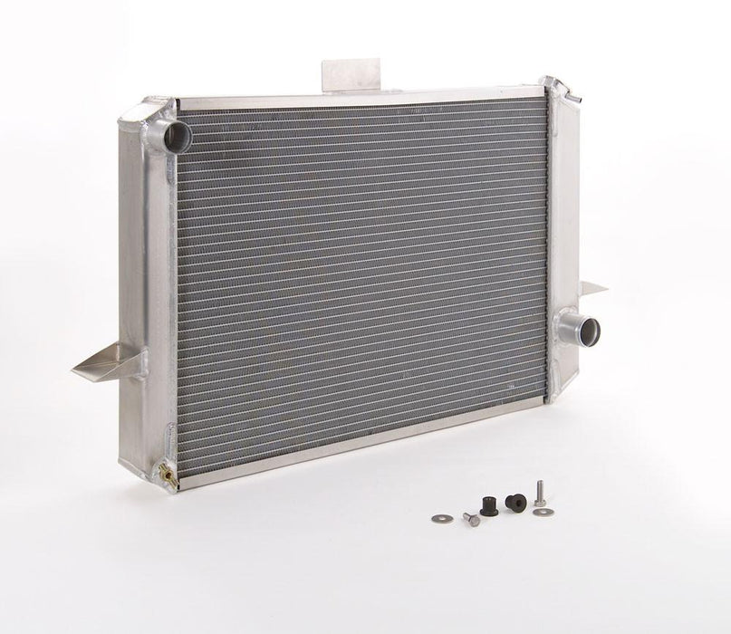 Be Cool 60179 Radiator Factory-Fit Natural Finish for 70-74 Dodge E-Body w/Std Trans Passenger Water Pump Outlet 29 Inch Be Cool Radiator - Truck Part Superstore