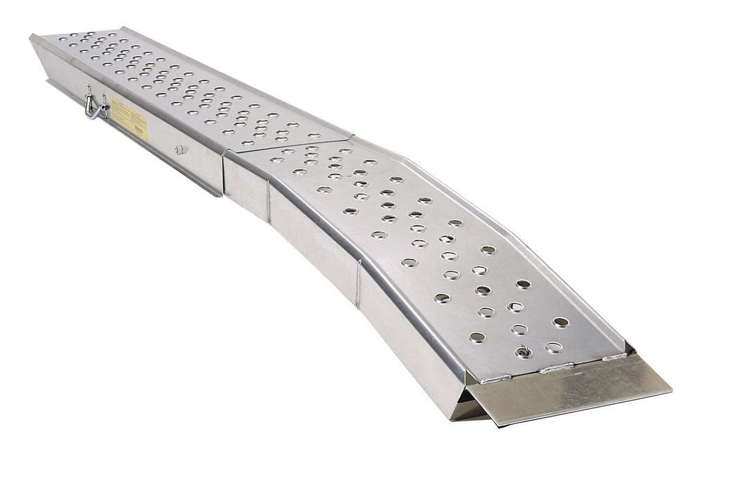 Lund 602013 Cargo Management Folding Arched Ramp; Aluminum; 750 lb. Capacity; - Truck Part Superstore