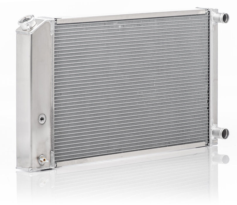 Be Cool 60208 Radiator Factory-Fit Natural Finish For 71-79 Chevrolet Full Size 68-77 Chevelle LS Swap w/Std Trans Be Cool Radiator - Truck Part Superstore