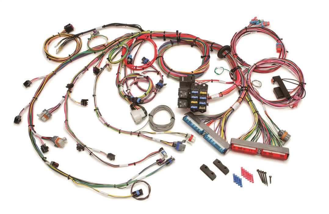 Painless Wiring 60217 Fuel Injection Wiring Harness; Mechanical Throttle Only; Standard Length; - Truck Part Superstore