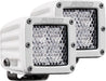 Rigid Industries 602513 Hybrid Diffused Surface Mount White Housing Pair D-Series Pro RIGID Industries - Truck Part Superstore