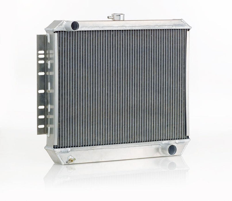 Be Cool 60271 Downflow Radiator Factory-Fit Natural Finish for 68-74 AMC AMX/Javelin w/Std Trans Be Cool Radiator - Truck Part Superstore