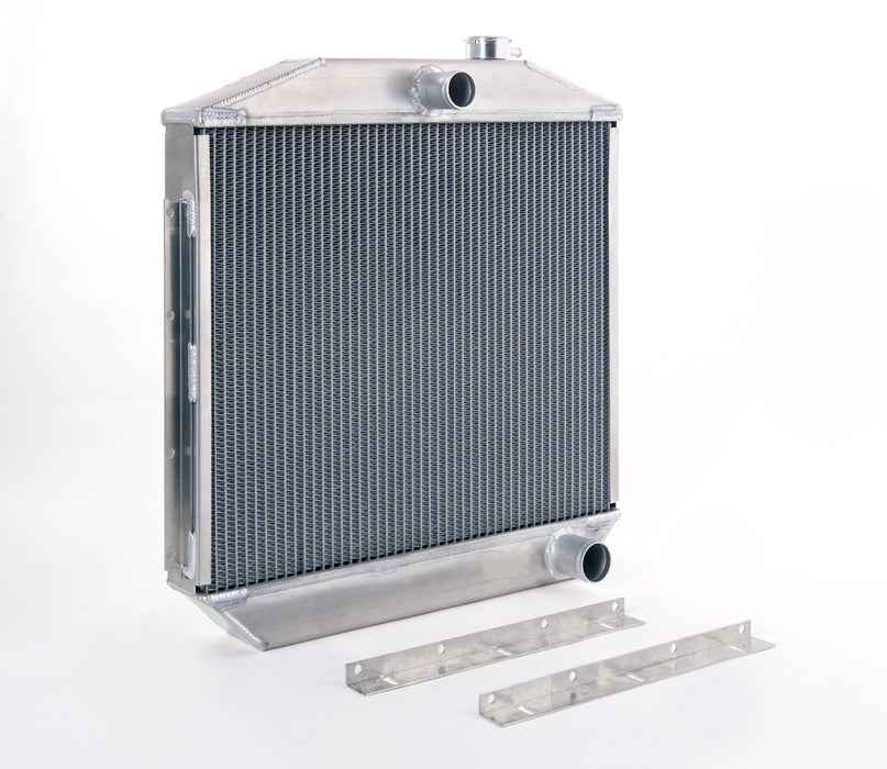 Be Cool 60280 Downflow Radiator Factory-Fit Natural Finish for 49-54 Chevrolet Car w/Std Trans Be Cool Radiator - Truck Part Superstore