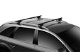 Thule 712300 Squarebar 127 Load Bar; 50 in.; Black; - Truck Part Superstore
