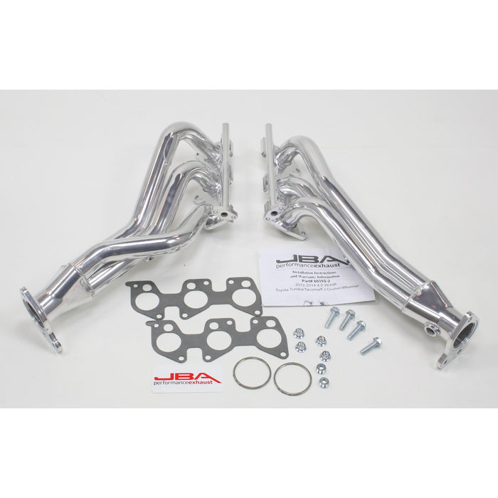 JBA Racing Headers 6035S-2JS 11-15 Toyota 4.0L Sil Cer Coated - Truck Part Superstore