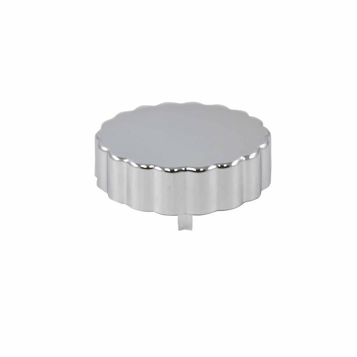 SpeedFx 6042 Fits Chevy/GMC/Ford/Mopar Cap Snap-On Chrome Plated Alum - Truck Part Superstore