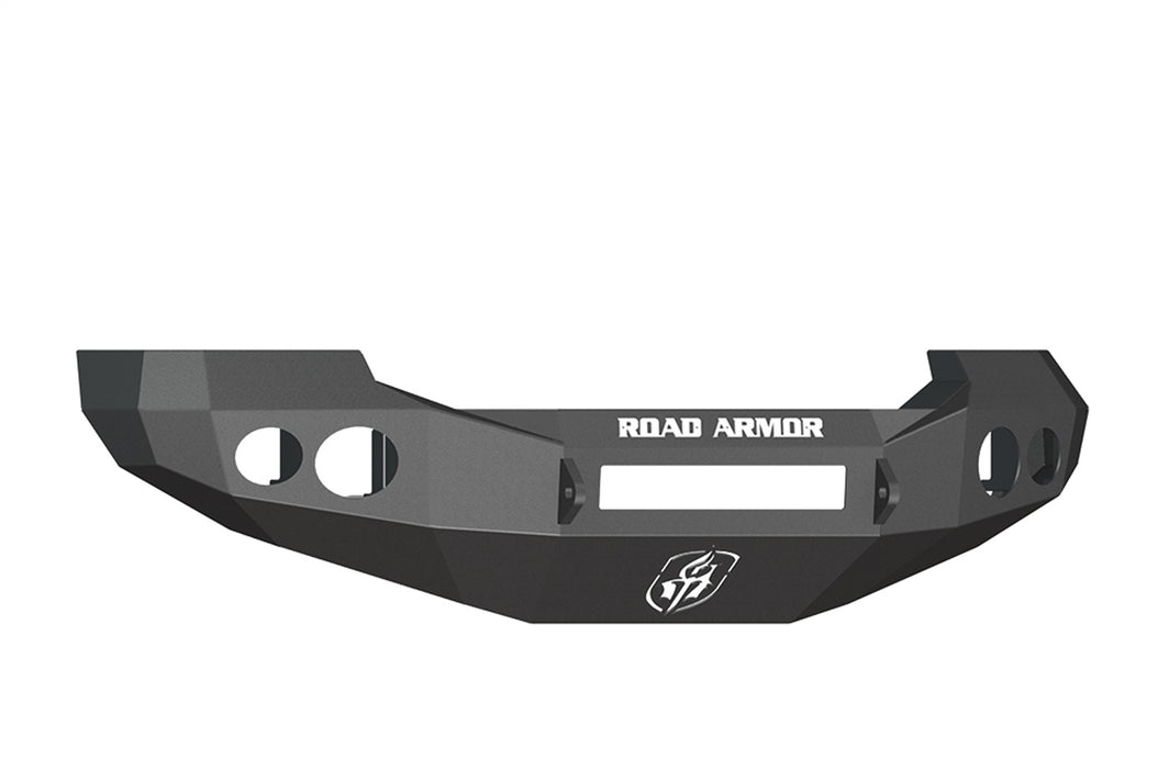 Road Armor 60500B-NW Stealth Non-Winch Front Bumper; Steel; Satin Black; - Truck Part Superstore