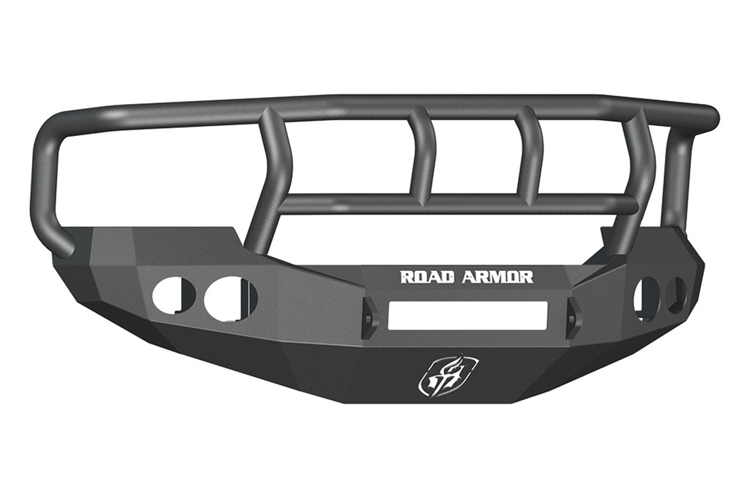 Road Armor 60502B-NW Stealth Non-Winch Front Bumper; Titan II Guard; Satin Black; - Truck Part Superstore