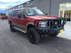 Road Armor 60502B Stealth Winch Front Bumper; Titan II Guard; Satin Black; - Truck Part Superstore