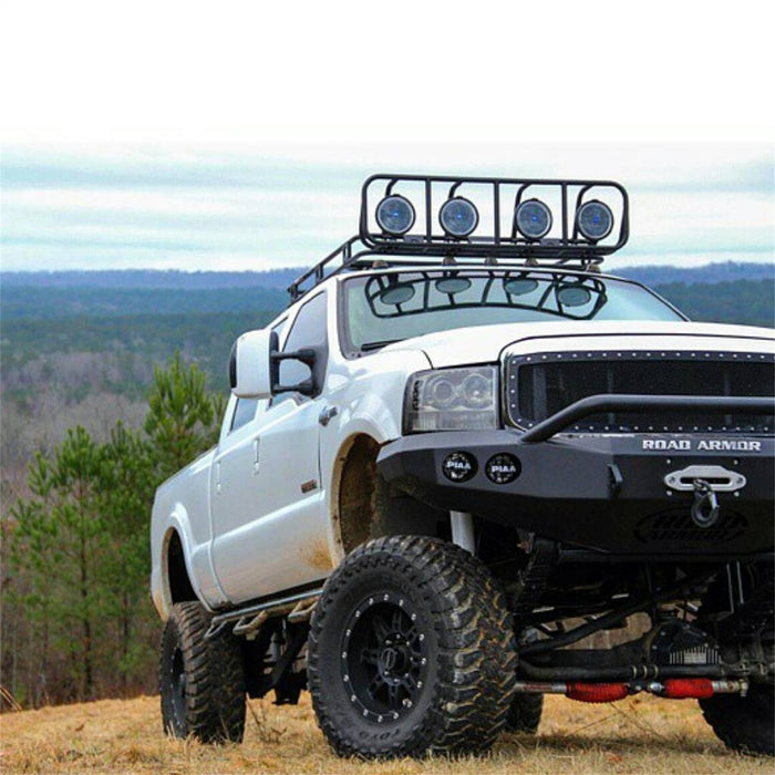 Road Armor 60504B Stealth Winch Front Bumper; Pre-Runner Guard; Satin Black; - Truck Part Superstore