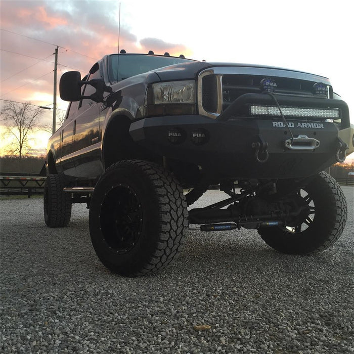 Road Armor 60504B Stealth Winch Front Bumper; Pre-Runner Guard; Satin Black; - Truck Part Superstore