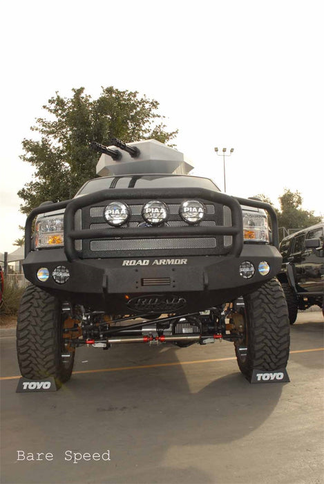 Road Armor 60505B Stealth Winch Front Bumper; Lonestar Guard; Satin Black; - Truck Part Superstore