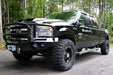 Road Armor 60505B Stealth Winch Front Bumper; Lonestar Guard; Satin Black; - Truck Part Superstore