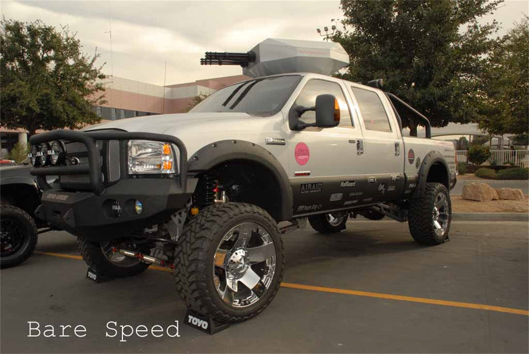 Road Armor 60505B Stealth Winch Front Bumper; Lonestar Guard; Satin Black; - Truck Part Superstore