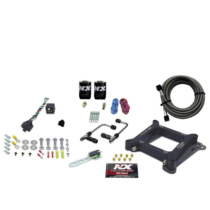 Nitrous Express 60540-00 4150 Gemini PRO-POWER (100-200-300-400-500HP) LESS BOTTLE - Truck Part Superstore