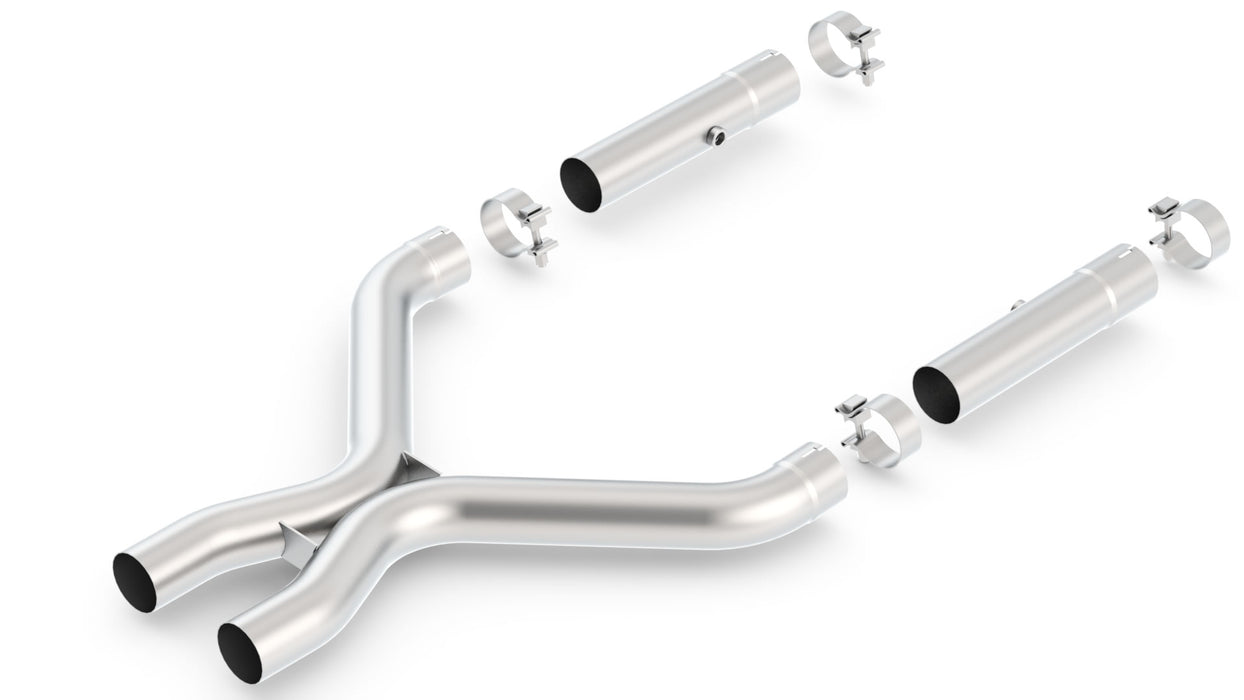 Borla 60540 Connection Pipes- Y-Pipe - Truck Part Superstore