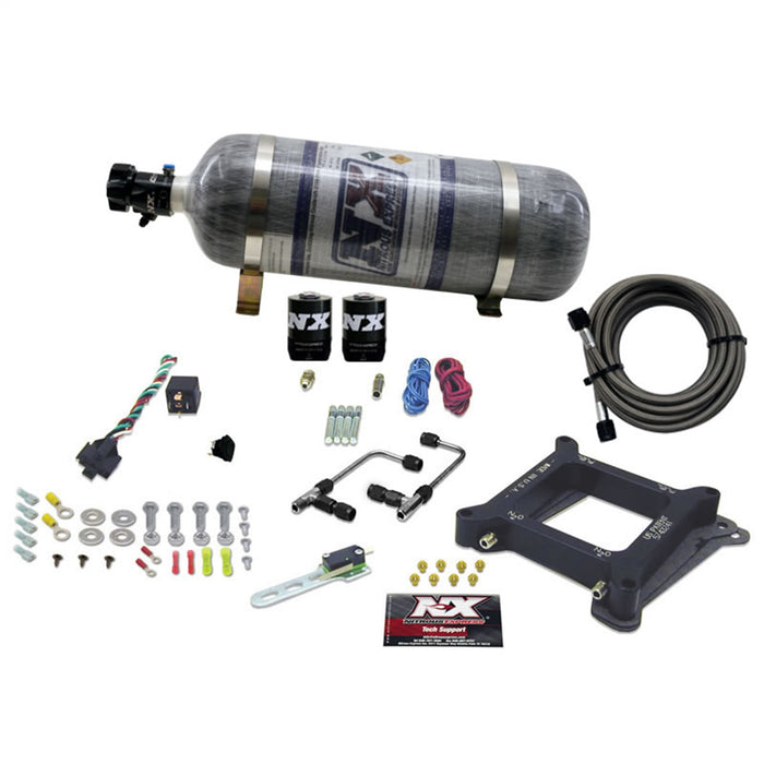 Nitrous Express 60545-12 4150 Gemini PRO-POWER ALCOHOL W/COMPOSITE BOTTLE - Truck Part Superstore